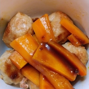 業務スーパー肉団子のデミグラス風簡単お弁当アレンジ